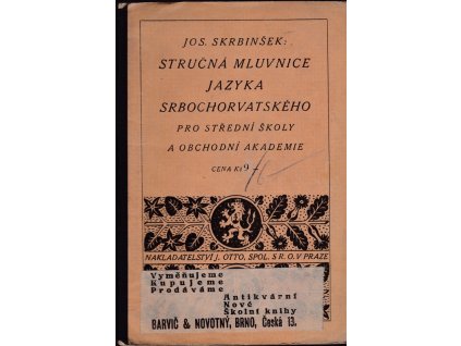 437279 strucna mluvnice jazyka srbochorvatskeho pro stredni skoly a obchodni akademie