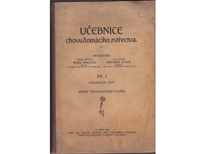 440366 ucebnice chovu domaciho zvirectva i dil vseobecna cast ii dil podrobna cast