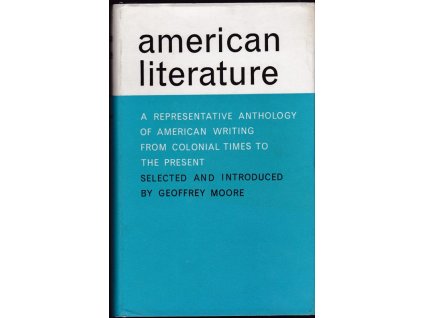 442748 american literature a representative anthology of american writing from colonial times to the present