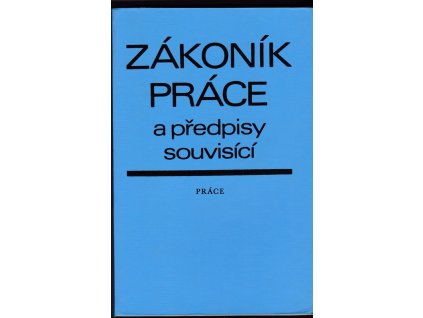 448166 zakonik prace a predpisy souvisici