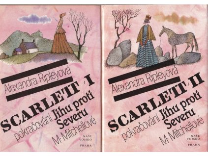 450680 scarlett pokracovani jihu proti severu m mitchellove 1 2 dil