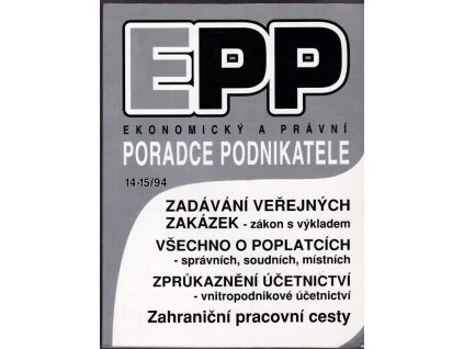 458795 ekonomicky a pravni poradce podnikatele vsechny informace po ruce 14 15 1994
