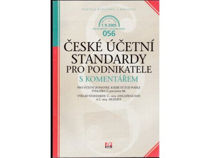 459845 ceske ucetni standardy pro podnikatele s komentarem pravni predpisy v platnem zneni