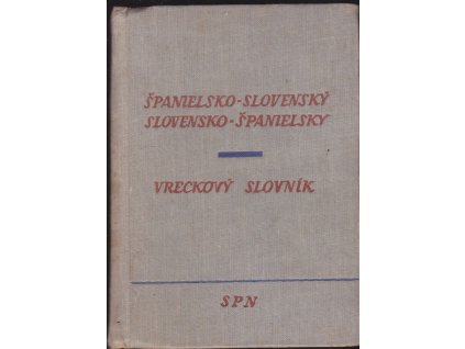 463400 spanielsko slovensky slovensko spanielsky vreckovy slovnik