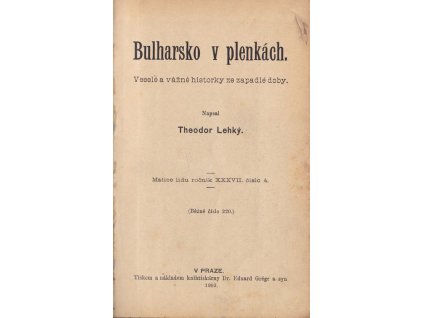 464552 bulharsko v plenkach vesele a vazne historky ze zapadle doby potemkin na dunaji rok 1790 historicka povest g p danilevskeho