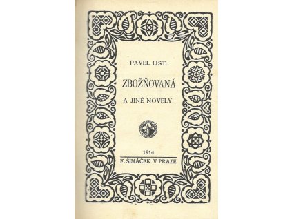 466079 zboznovana a jine novely na tichem venkove roman