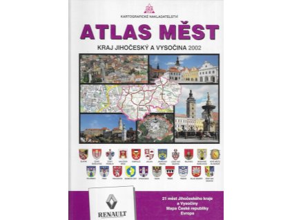 467585 atlas mest kraj jihocesky a vysocina