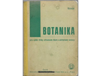 467801 botanika pro vyssi tridy strednich skol a ucitelske ustavy