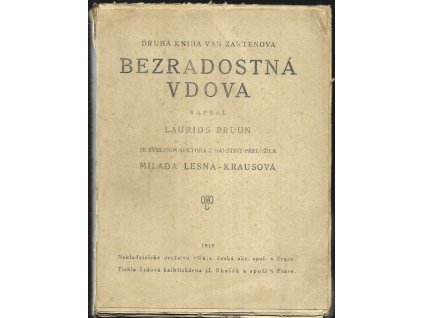 469031 druha kniha van zantenova bezradostna vdova