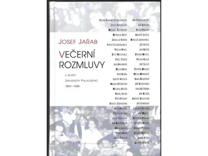 471356 vecerni rozmluvy s hosty univerzity palackeho 1991 1996