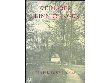 471635 weimarer erinnerungen sonette