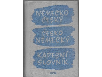 471995 nemecko cesky a cesko nemecky kapesni slovnik