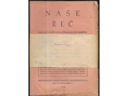 472031 nase rec listy pro vzdelani a tribeni jazyka ceskeho