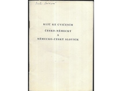 476720 klic ke cvicenim cesko nemecky a nemecko cesky slovnik