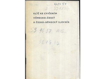476903 klic ke cvicenim nemecko cesky a cesko nemecky slovnik
