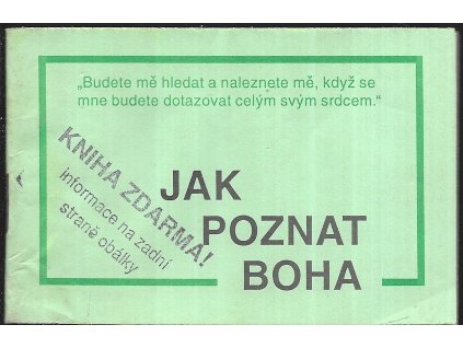 478106 jak poznat boha