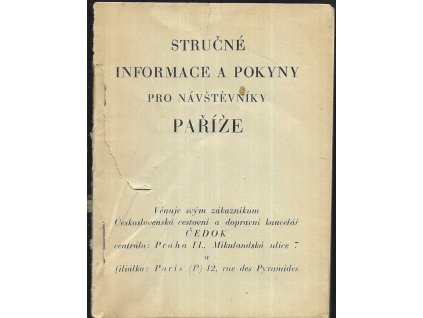 478919 strucne informace a pokyny pro navstevniky parize