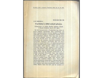 481517 o profylaxi a lecbe embolii plicnice