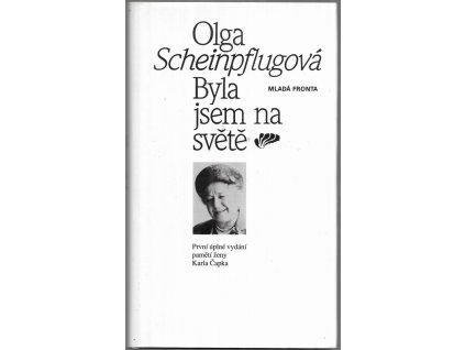 482525 byla jsem na svete prvni uplne vydani pameti zeny karla capka