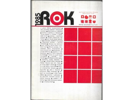 492518 rok 1985 revue soudobe kultury kulturne politicka priloha zpravodaje nvmb