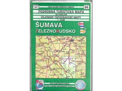 495479 sumava zeleznorudsko podrobna turist mapa