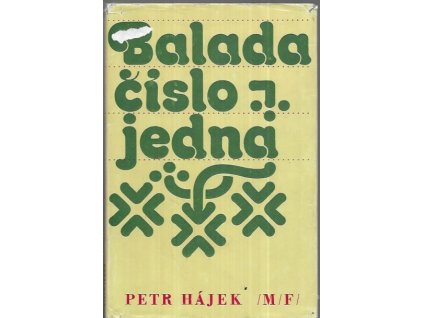 499676 balada cislo jedna