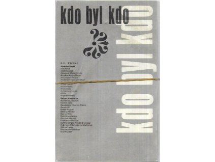 501641 kdo byl kdo dil 1 listkovnice