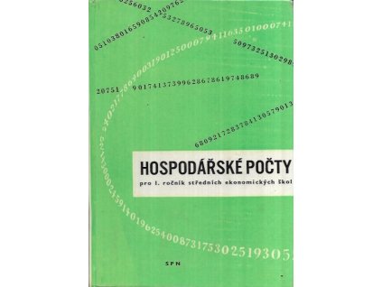 502244 hospodarske pocty pro 1 rocnik strednich ekonomickych skol obor vseobec ekonomika