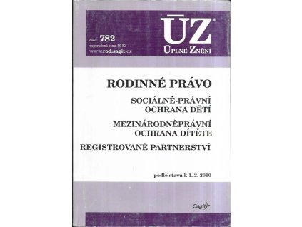 503204 rodinne pravo socialne pravni ochrana deti mezinarodnepravni ochrana ditete registrovane partnerstvi podle stavu k 1 2 2010