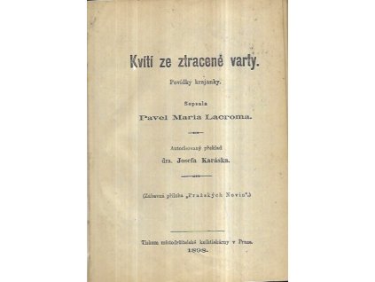 511334 kviti ze ztracene varty povidky krajanky v hucicim jezu roman
