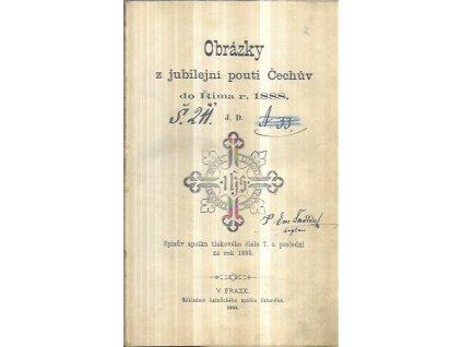 517799 obrazky z jubilejni pouti cechuv do rima r 1888 sestra charitas rodem hrabenka coudenhovenova