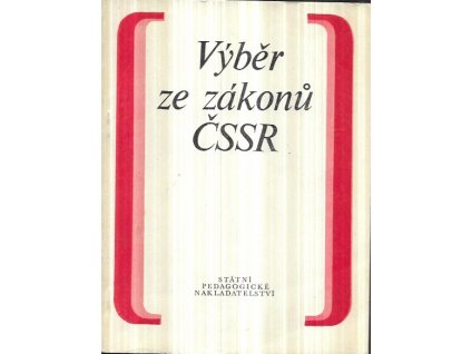 518072 vyber ze zakonu cssr pomocna kniha k obcanske nauce na skolach 2 cyklu