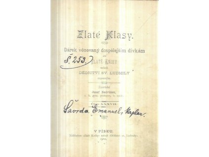 518276 zlate klasy darek dospelejsim divkam do zlate knihy zapsanym