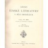 416888 dejiny rimske literatury v peti hodinach