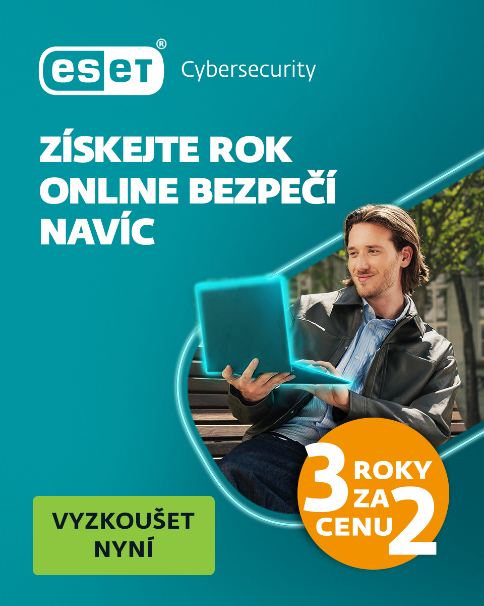 Pořiďte si ESET 3 roky za cenu 2 (Mobile)