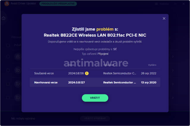 recenze-avast-driver-updater-problem