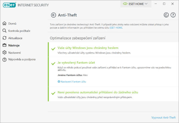 recenze-eset-internet-security-2022-anti-theft