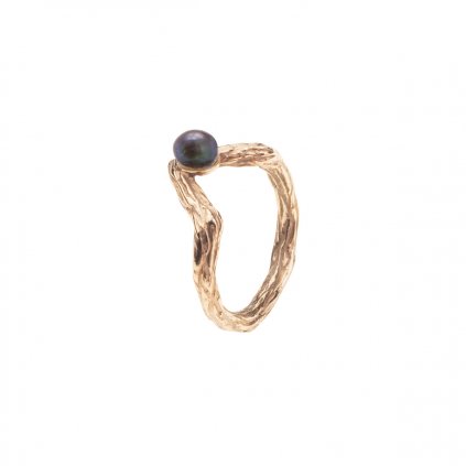 Small tip ring-gold