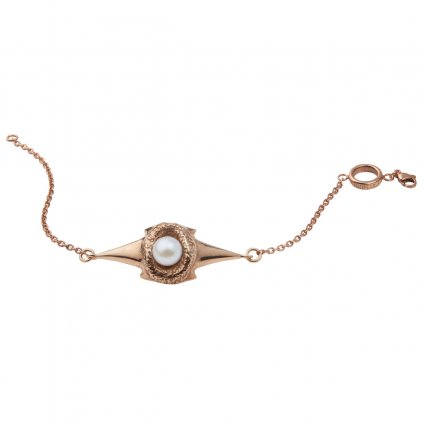 Blacktip chain bracelet - gold-plated silver