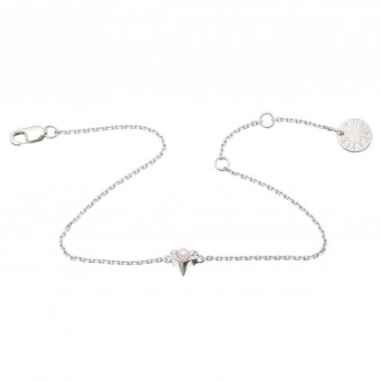 Petite A chain bracelet - Silver