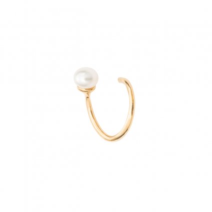 Twist earring - 14KT yellow Gold