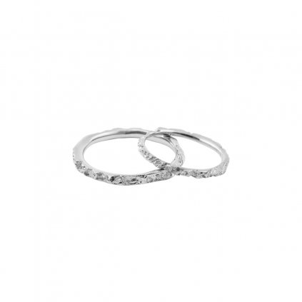 Alskar wedding rings - 14kt white gold