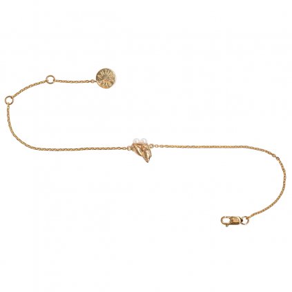 Ava chain bracelet - gold-plated silver