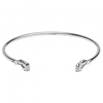 Lyra petite bracelet diamond - 14kt white gold