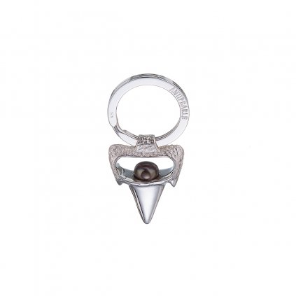 shark key ring cerna perla