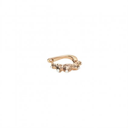 AGUA PEARL KREOLE AG GOLD PLATED