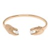 Crab bracelet - gold-plated silver