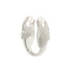 Crab ring - silver