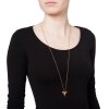 Shark tooth pendant S - gold-plated silver