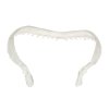 V jaw triple pearl bracelet - silver